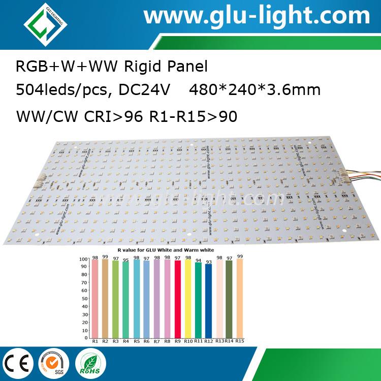 Madeinchina oem RGB+W+WW bi color Ra95 led tile lighting