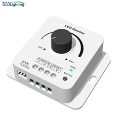 16KHz 1-kanaals draaiknop-dimmercontroller